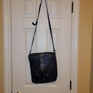 Patricia Nash black studded Crossbody